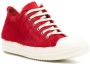 Rick Owens fur-design sneakers Red - Thumbnail 2