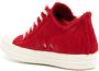 Rick Owens fur-design sneakers Red - Thumbnail 3