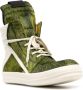 Rick Owens Geo-Basket high top sneakers Green - Thumbnail 2
