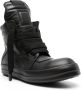 Rick Owens Geobasket high-top leather sneakers Black - Thumbnail 2