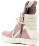 Rick Owens Geobasket high-top leather sneakers Pink - Thumbnail 3