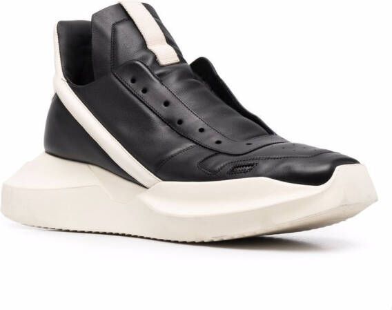 Rick Owens Geth Runner high-top sneakers Black