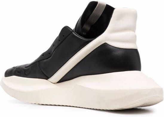 Rick Owens Geth Runner high-top sneakers Black