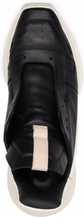 Rick Owens Geth Runner high-top sneakers Black