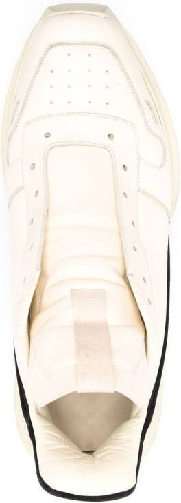 Rick Owens Geth Runner high-top sneakers White