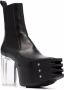 Rick Owens grilled platform boots Black - Thumbnail 2