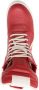 Rick Owens high-top leather sneakers Red - Thumbnail 4
