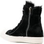 Rick Owens high-top shearling sneakers Black - Thumbnail 3