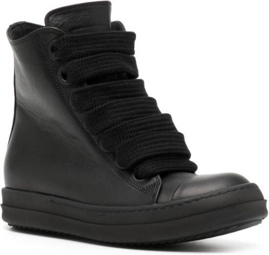 Rick Owens Jumbo leather sneakers Black