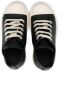 Rick Owens Kids lace-up leather sneakers Black - Thumbnail 3