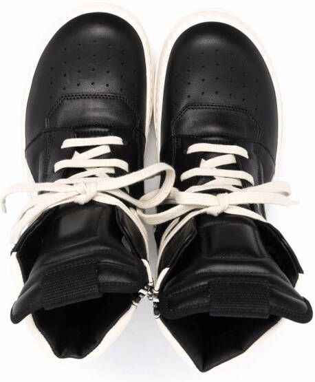 Rick Owens Kids padded-ankle sneakers Black