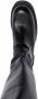 Rick Owens knee-high leather boots Black - Thumbnail 4