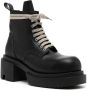 Rick Owens lace-up leather boots Black - Thumbnail 2