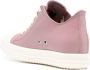 Rick Owens lace-up leather sneakers Pink - Thumbnail 3