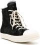 Rick Owens leather high-top sneakers Black - Thumbnail 2