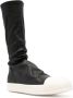 Rick Owens leather stocking sneakers Black - Thumbnail 2