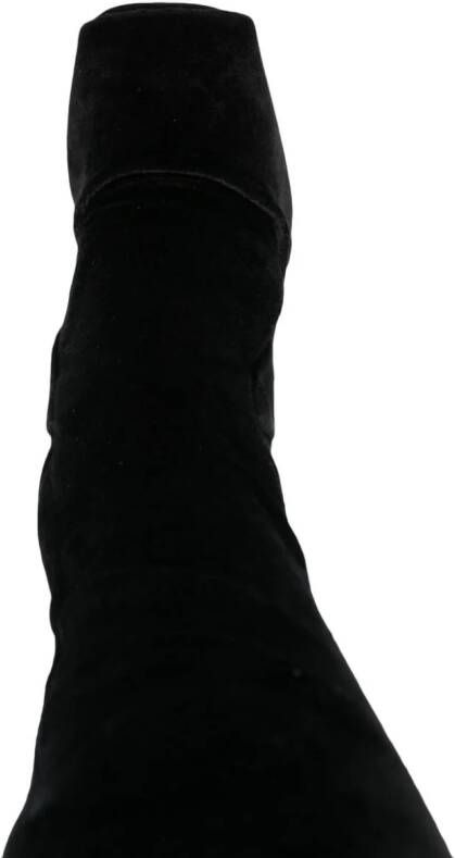 Rick Owens Lilies Cantilever 11 sculpted boots Black