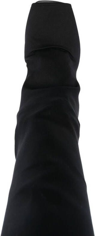 Rick Owens Lilies Cantilever 11 thigh-high boots Black