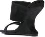 Rick Owens Lilies Luxor Cantilever 125mm wedge mules Black - Thumbnail 3