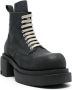Rick Owens Low Army Bogun 80mm leather boots Black - Thumbnail 2