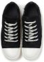 Rick Owens Low lace-up sneakers Black - Thumbnail 5