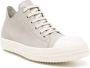 Rick Owens low-top leather sneakers Grey - Thumbnail 2
