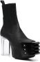 Rick Owens Luxor Grilled 130mm ankle boots Black - Thumbnail 2