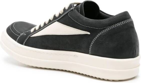 Rick Owens Luxor leather sneakers Black