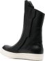 Rick Owens round-toe leather boots Black - Thumbnail 2