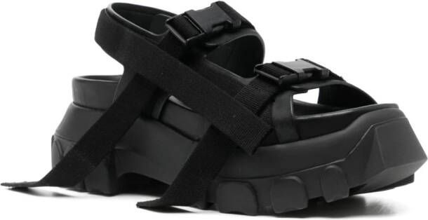 Rick Owens Tractor chunky sandals Black