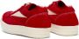 Rick Owens Vintage lace-up leather sneakers Red - Thumbnail 3