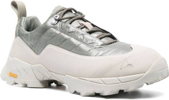 ROA padded panelled sneakers Grey