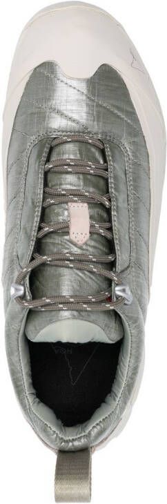 ROA padded panelled sneakers Grey