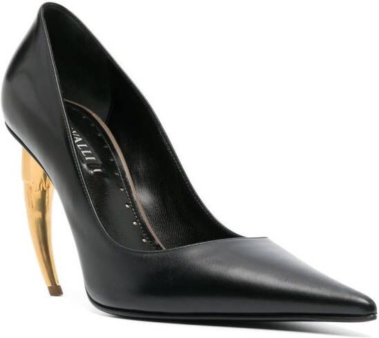 Roberto Cavalli 105 Tiger Tooth pumps Black