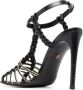 Roberto Cavalli 122 mm strappy sandals Black - Thumbnail 3