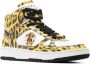 Roberto Cavalli animal-print hi-top basketball sneakers White - Thumbnail 2