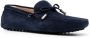 Roberto Cavalli bow-detail suede loafers Blue - Thumbnail 2