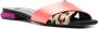 Roberto Cavalli cross-over strap sandals Pink - Thumbnail 2