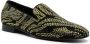 Roberto Cavalli crystal-embellished zebra-stripe slippers Black - Thumbnail 2