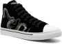 Roberto Cavalli embroidered-motif suede sneakers Black - Thumbnail 2