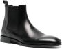 Roberto Cavalli engraved-logo leather boots Black - Thumbnail 2
