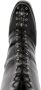 Roberto Cavalli lace-up leather platform boots Black - Thumbnail 4