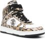 Roberto Cavalli leopard-print high-top sneakers White - Thumbnail 2