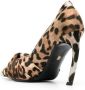 Roberto Cavalli leopard-print leather pumps Neutrals - Thumbnail 3