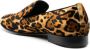 Roberto Cavalli logo-embroidered leather loafers Black - Thumbnail 3
