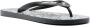 Roberto Cavalli logo-patch textured flip-flops Grey - Thumbnail 2