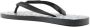 Roberto Cavalli logo-patch textured flip-flops Grey - Thumbnail 3