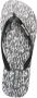 Roberto Cavalli logo-patch textured flip-flops Grey - Thumbnail 4