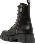 Roberto Cavalli logo-plaque lace-up boots Black - Thumbnail 3