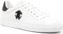 Roberto Cavalli logo-plaque leather sneakers White - Thumbnail 2